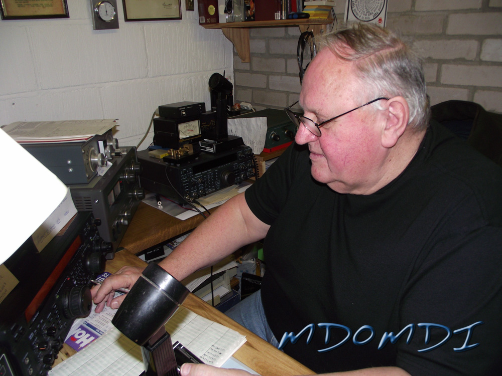 Ralph (GD4IHC) hunting signals