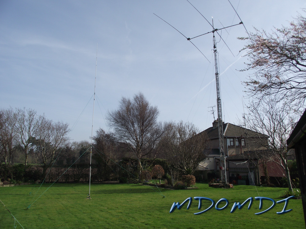 GT8IOM - GD4WBY Antenna Used for the Contest