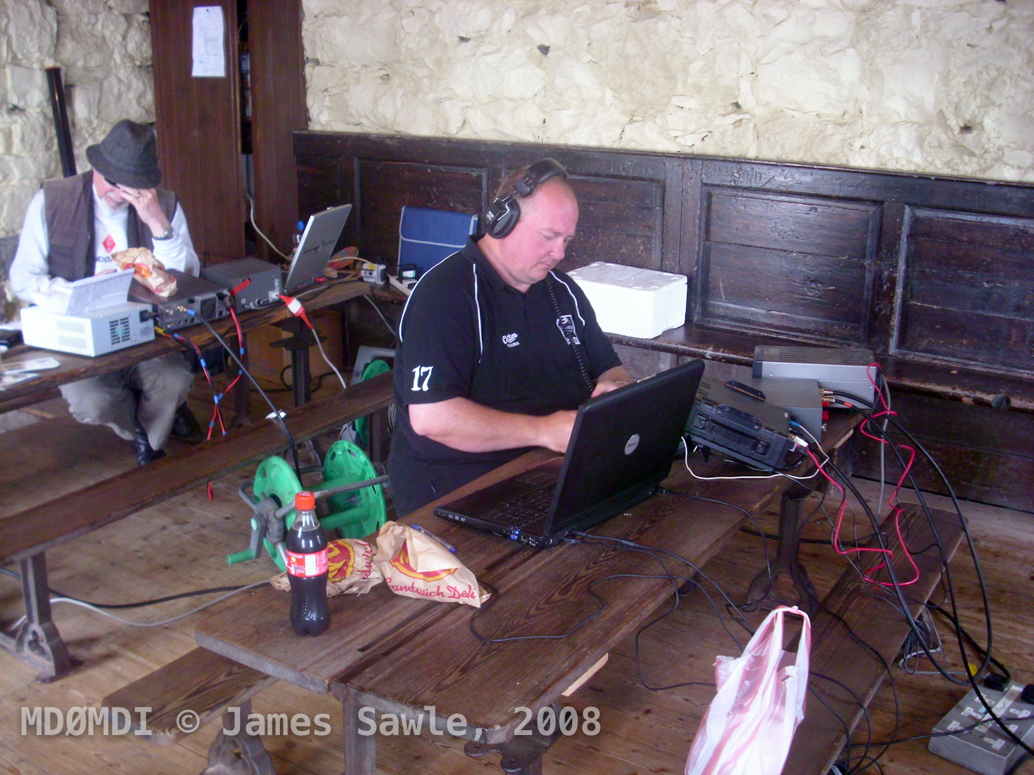 Dave managed to crack on for a while making some good contacts throughout the afternoon.