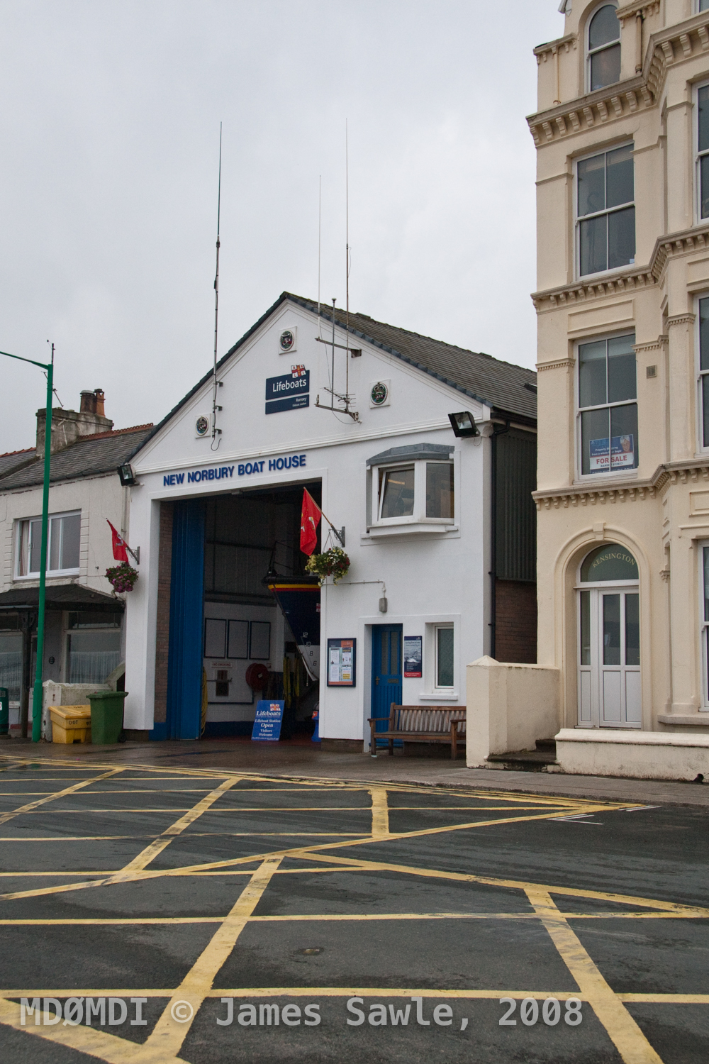 The Ramsey RNLI Lifeboat Station on the Isle of Man