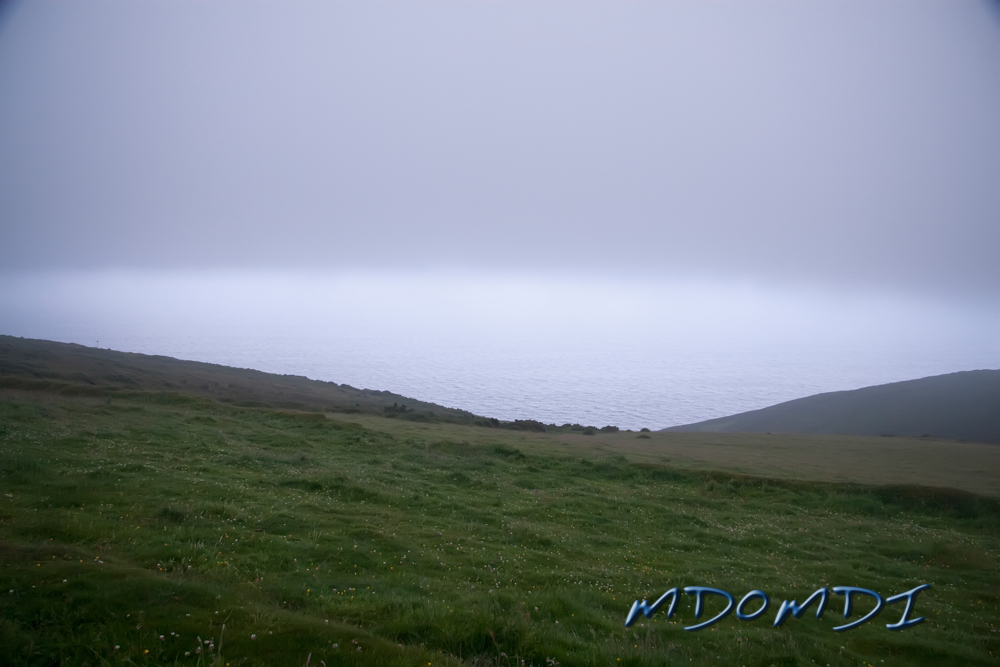 Even the early morning view was a little unwelcoming.