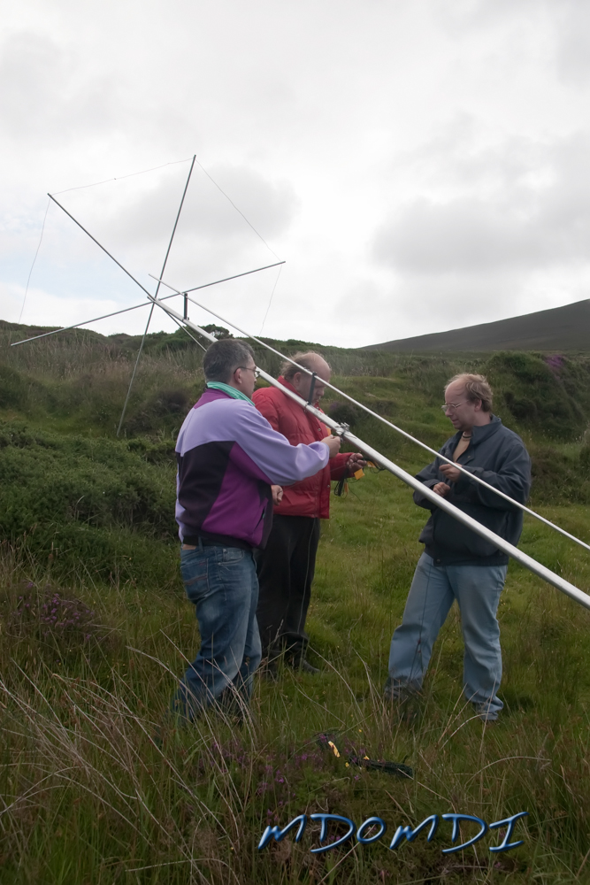 Bernd, Peter and Markus have been working on this antenna for a while now, nearly done.