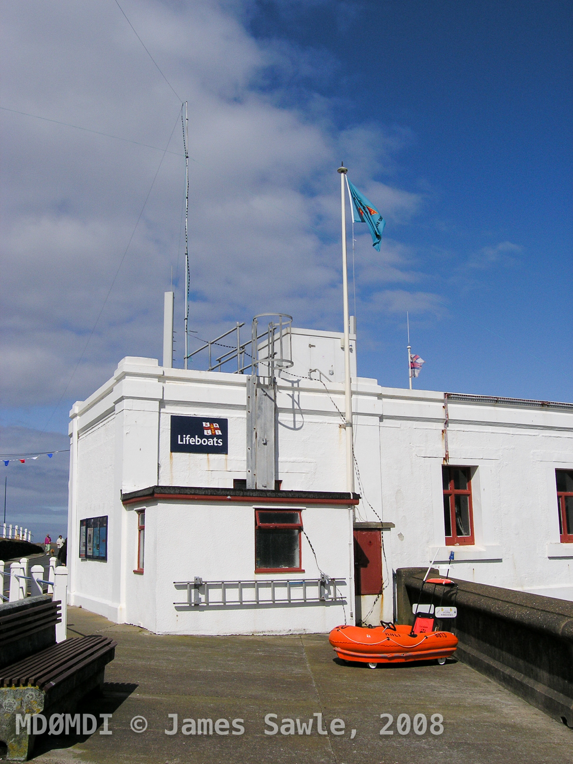 Port Erin, Isle of Man, RNLI Lifeboat Station, Home of the Lifeboats on the Air Special Event Station (GB5LB).