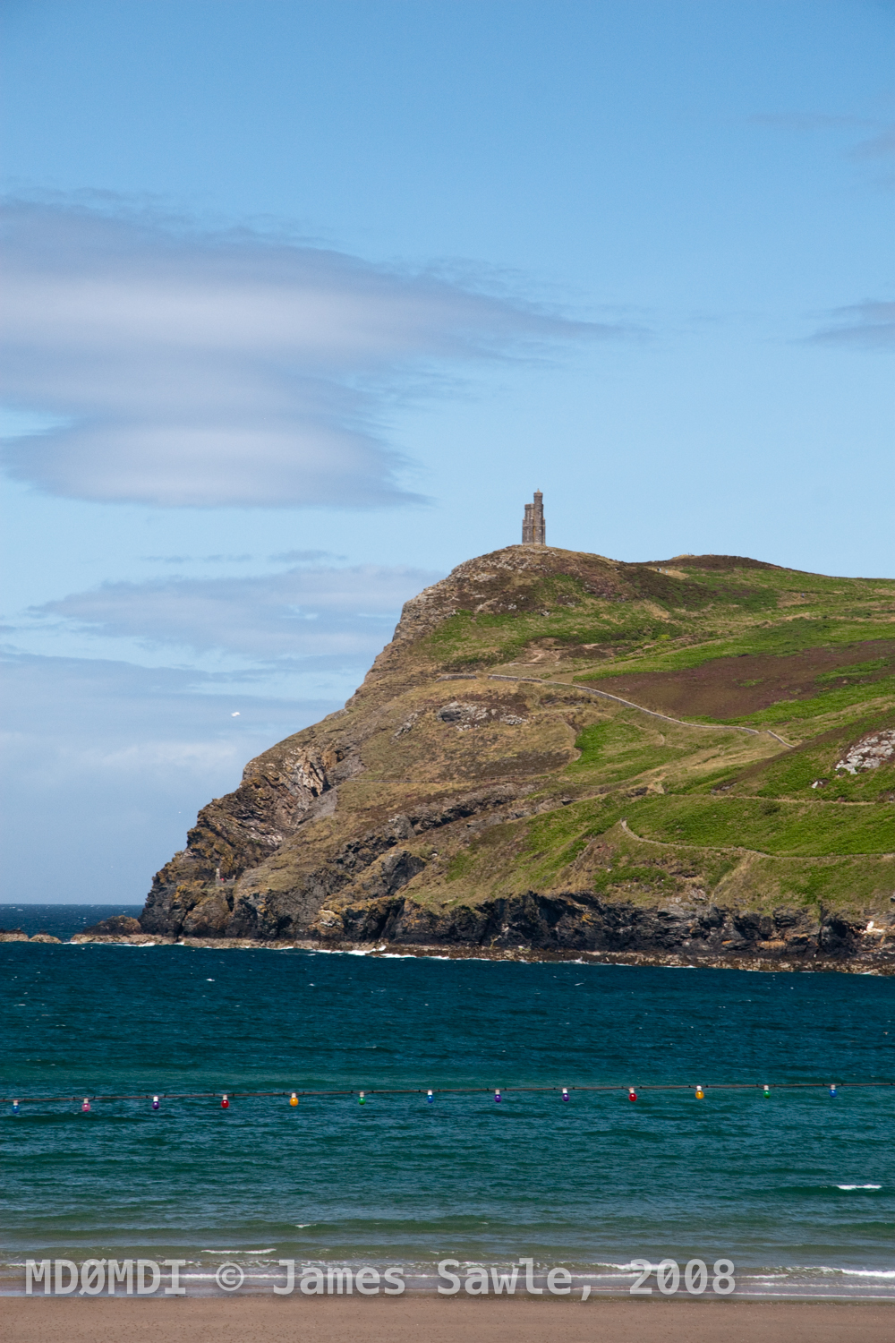 Bradda Head over looking Port Erin.