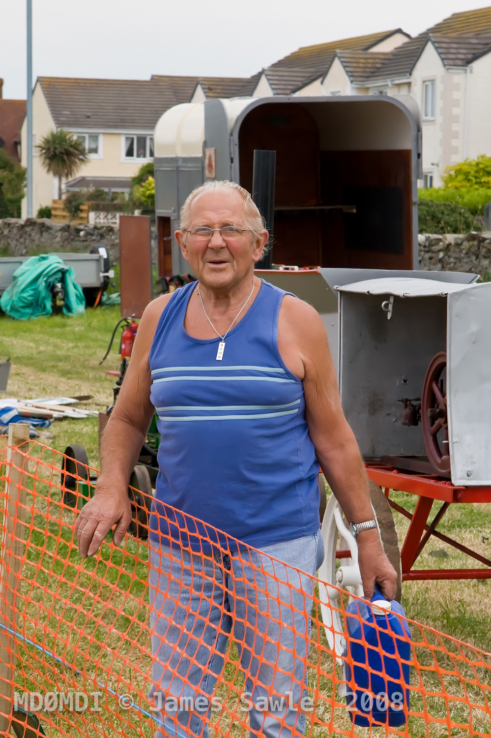 Dave Corkish (2D0RGW) who was one of the main organizers behind the Mad Sunday Show in Port St. Mary