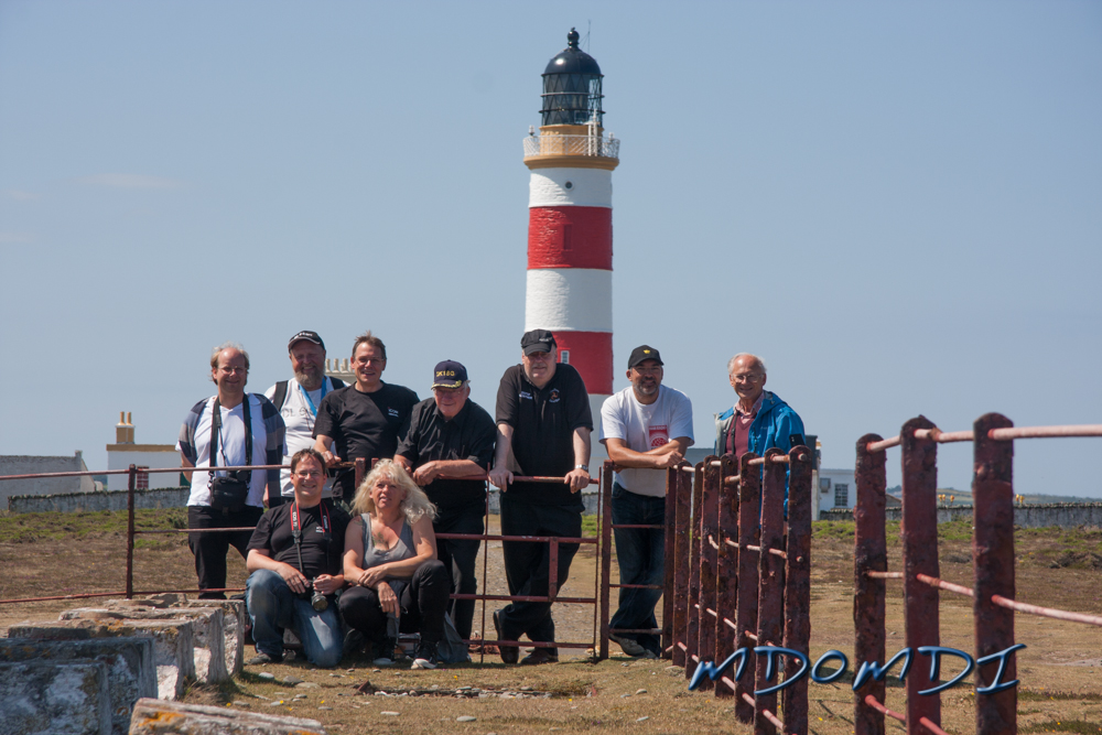 Team Photo at the Point of Ayre