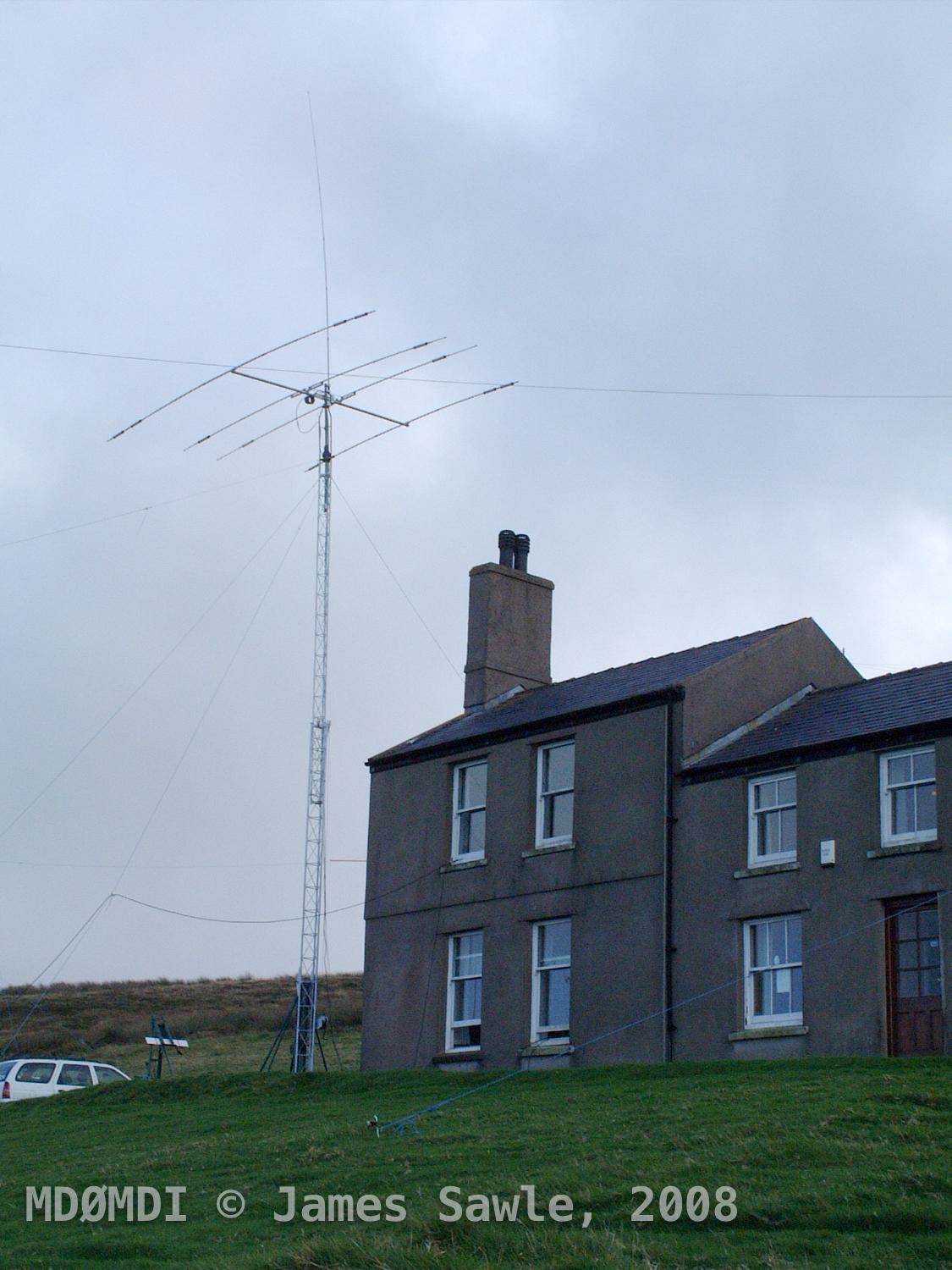 Beam flying high over Eary Cushlin