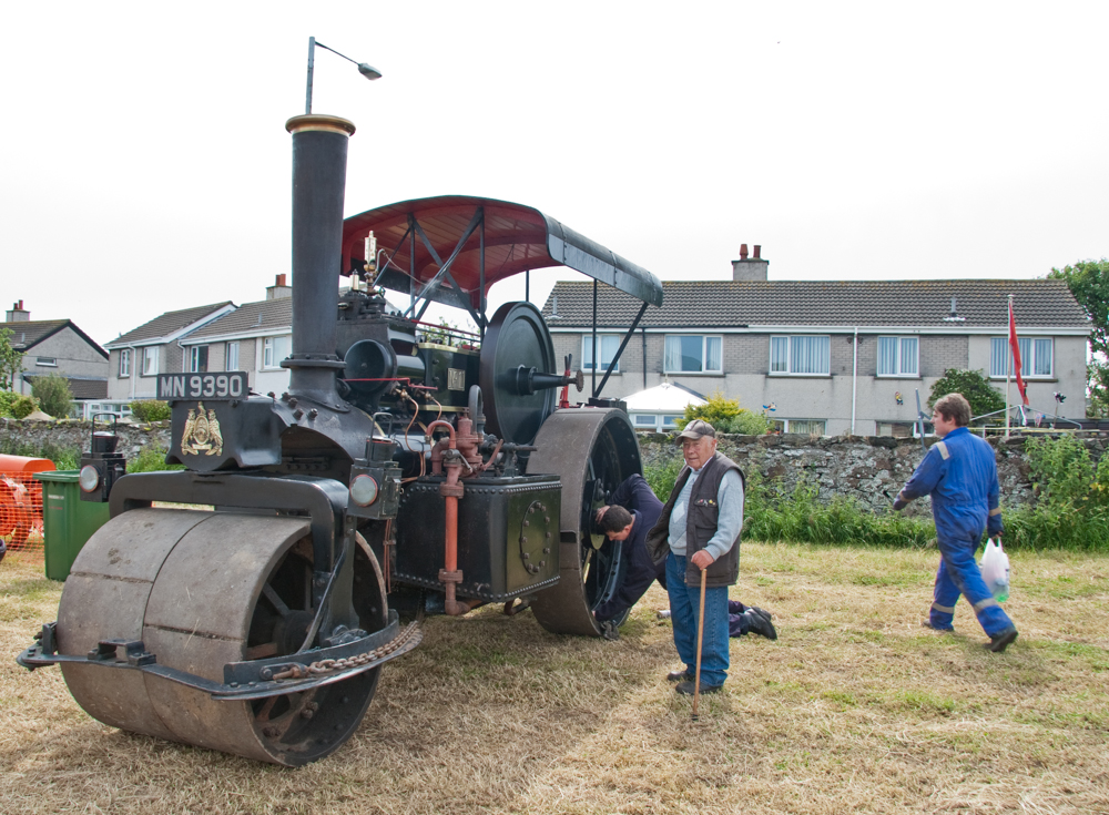 Mad Sunday 2009 Vintage Farm Equipment Show at Port St. Mary on the Isle of Man