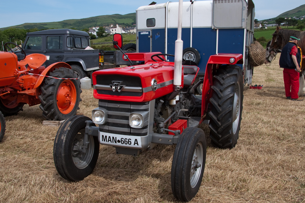 Mad Sunday 2009 Vintage Farm Equipment Show at Port St. Mary on the Isle of Man