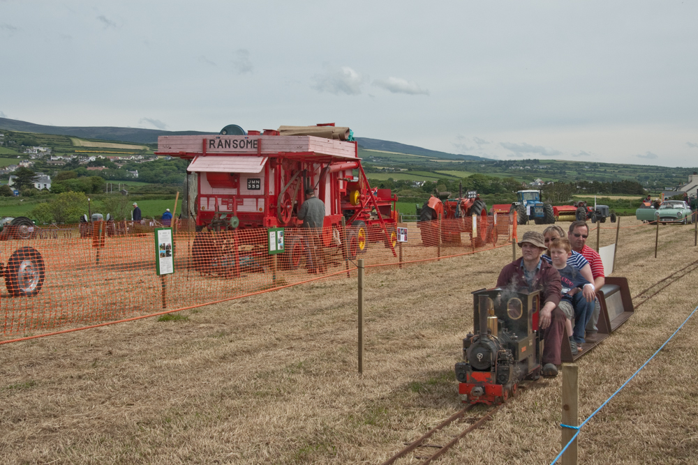 Mad Sunday 2009 Vintage Farm Equipment Show at Port St. Mary on the Isle of Man