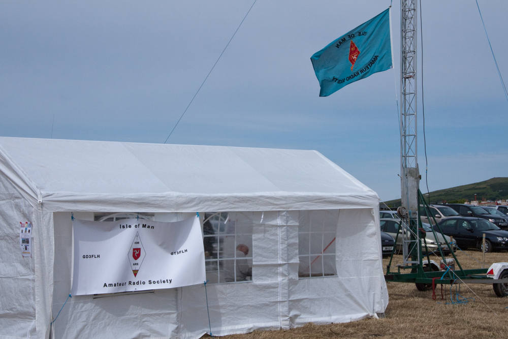 The nice Ham Shack that we used for the event.