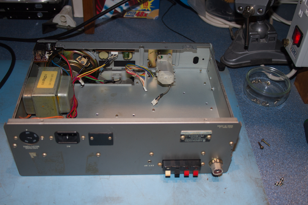 Kenwood R-600 Receiver Display Repair