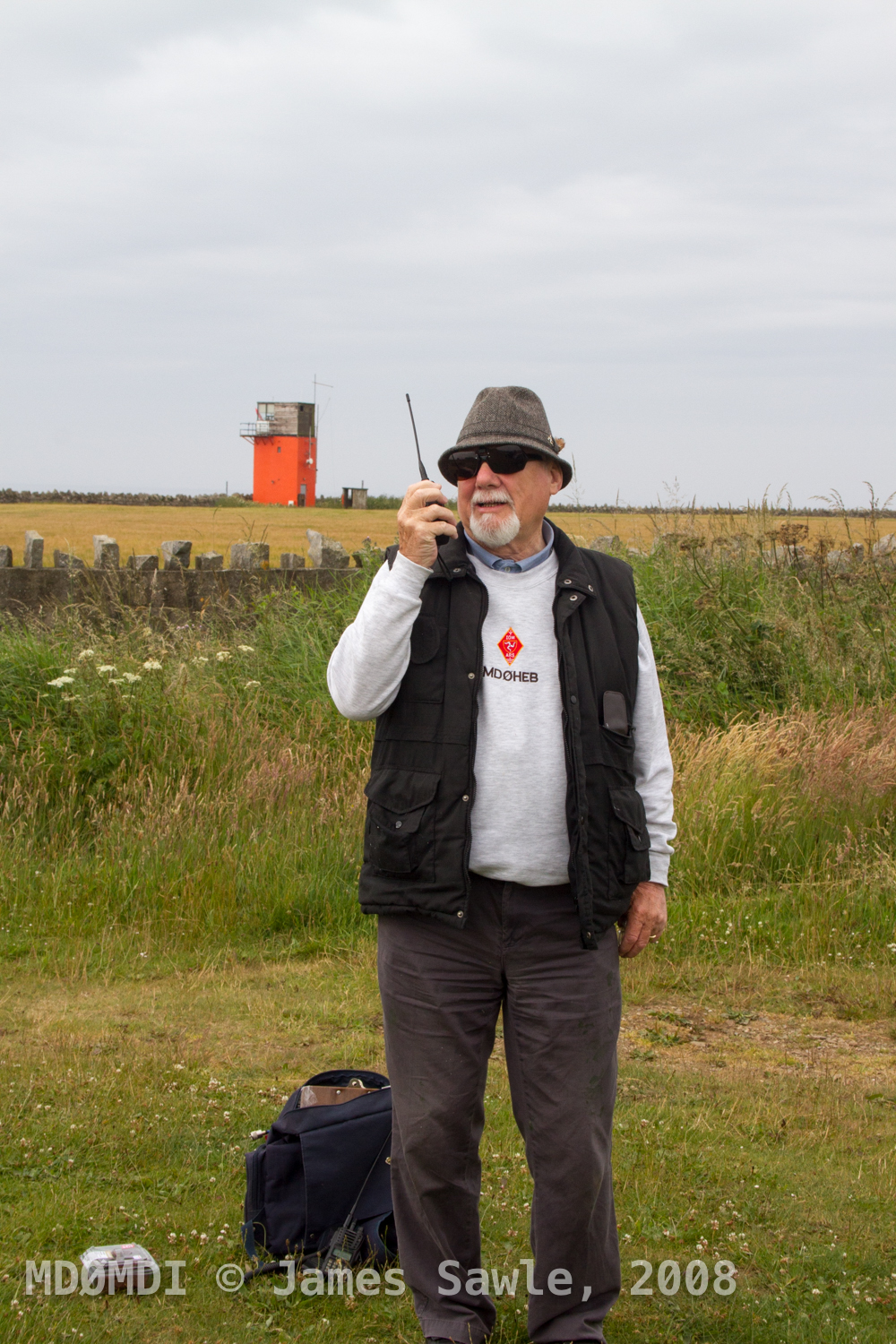 Harry Blackburn (MD0HEB), Never to far from a radio!
