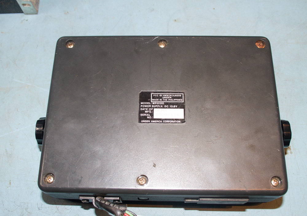 Uniden MR8100 Scanner Back Cover