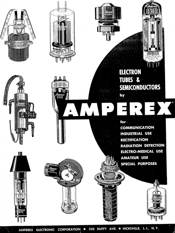 Amperex Tube Catalogue (1958)