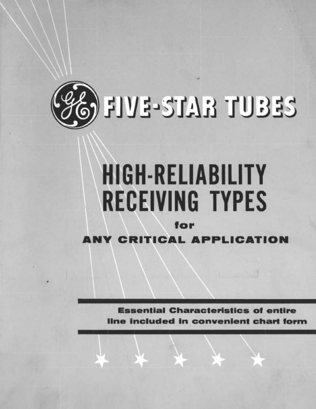 GE - Five Star Tubes Catalogue