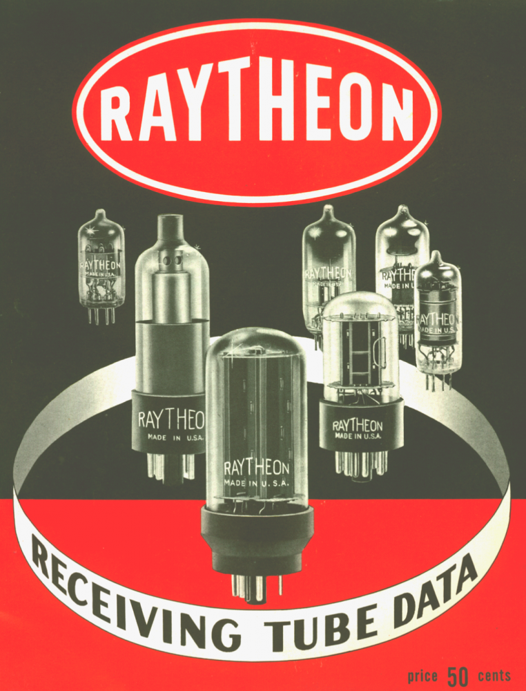Raytheon Radio and Television Recieving Tube Data (1957)