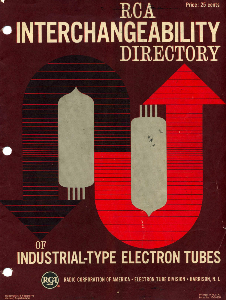 RCA Tube interchangeability Guide (1960)