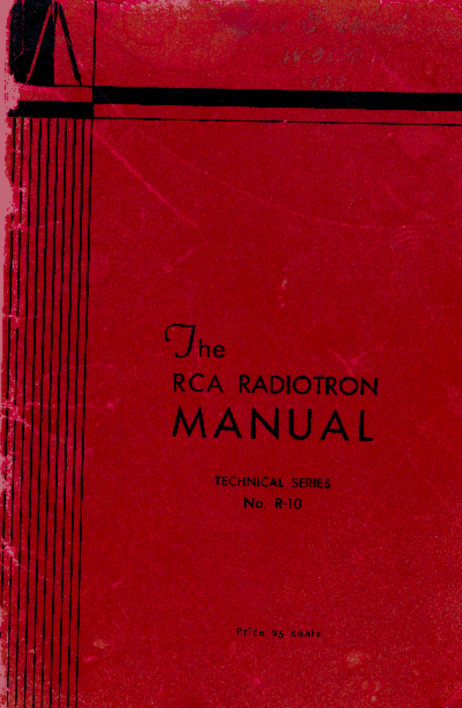 RCA Radiotron Tube Manual