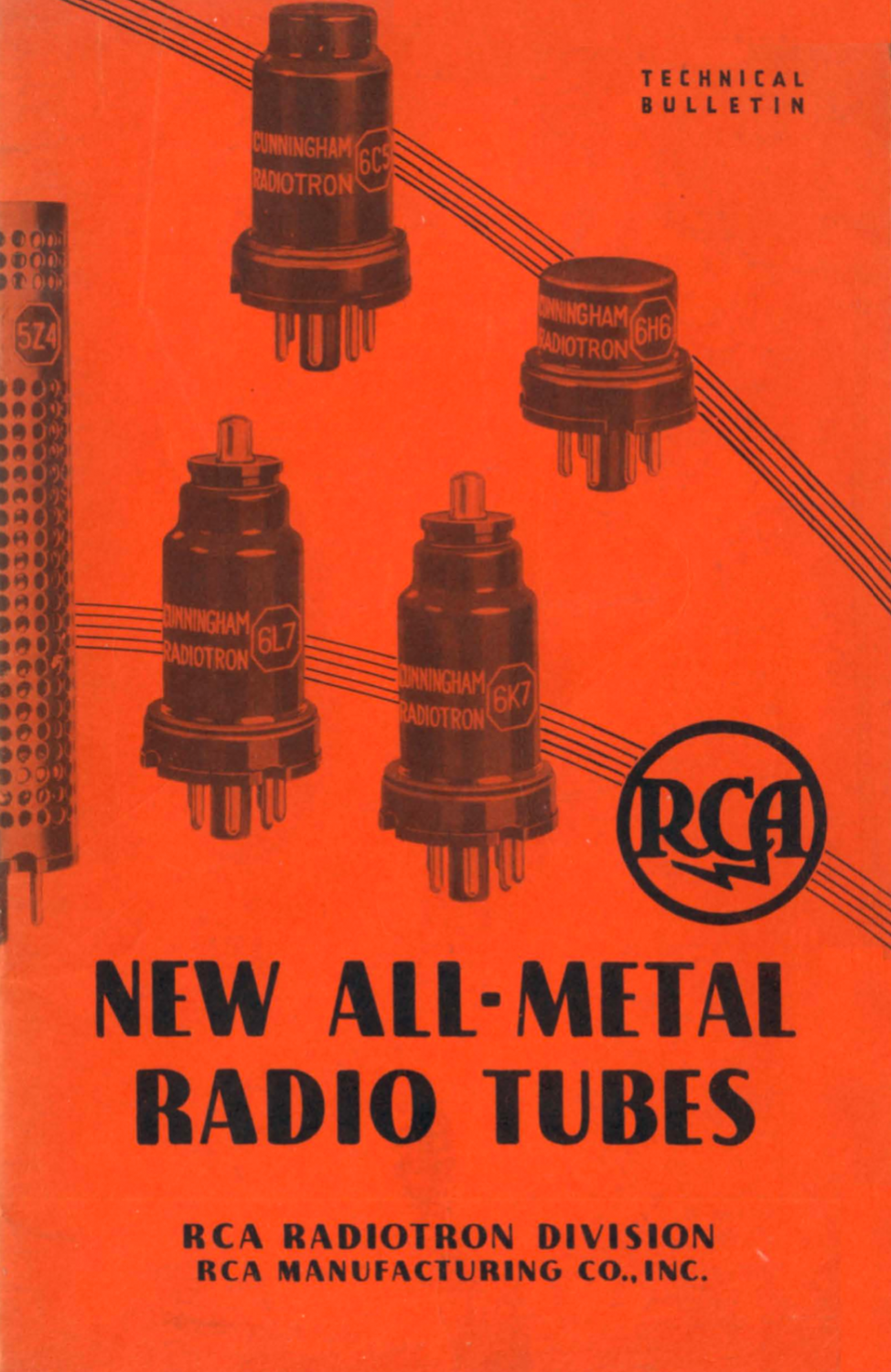 RCA All-Metal Radio Tubes (1935)