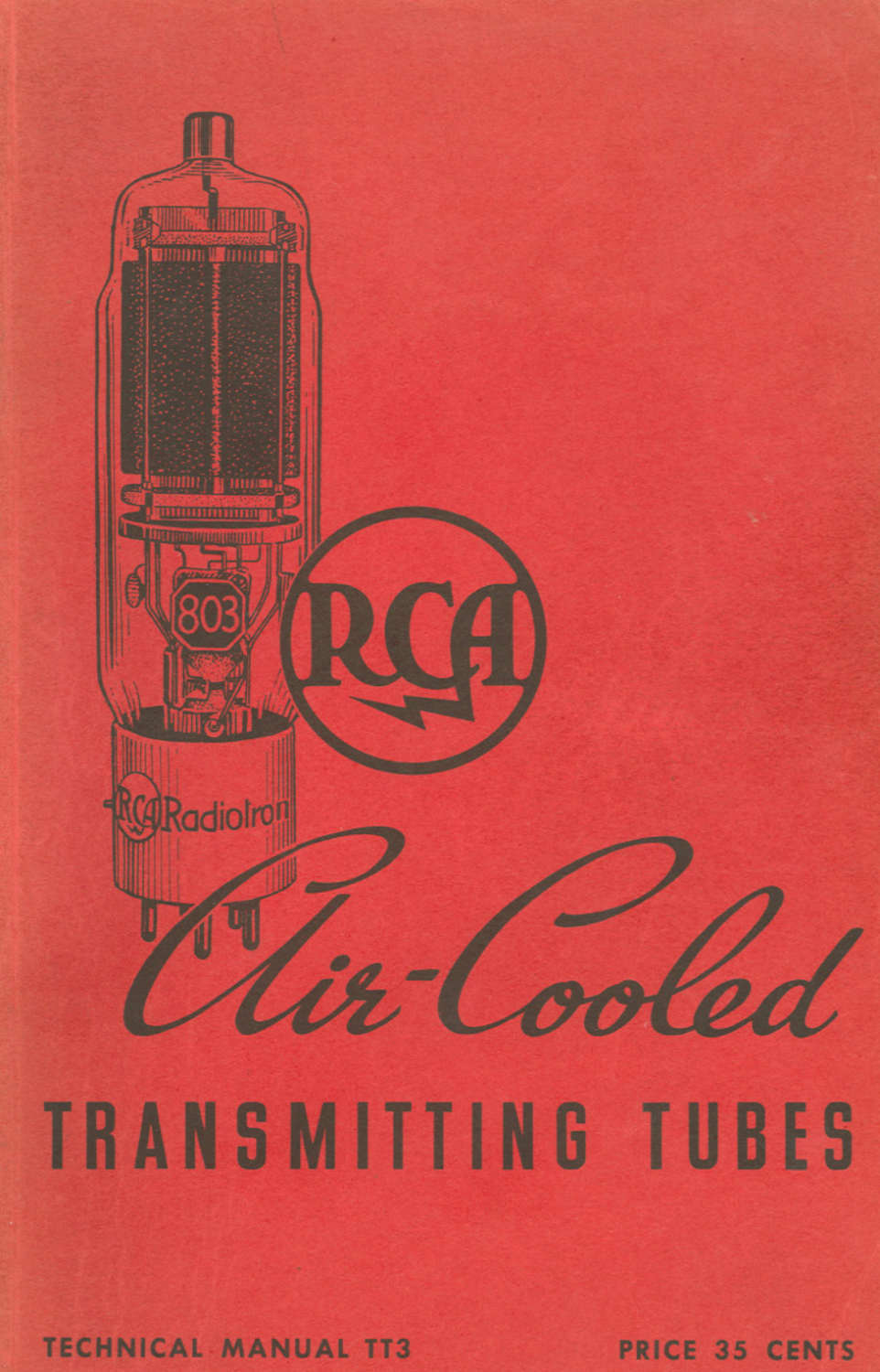 RCA Air Cooled Transmitting Tubes (1938)
