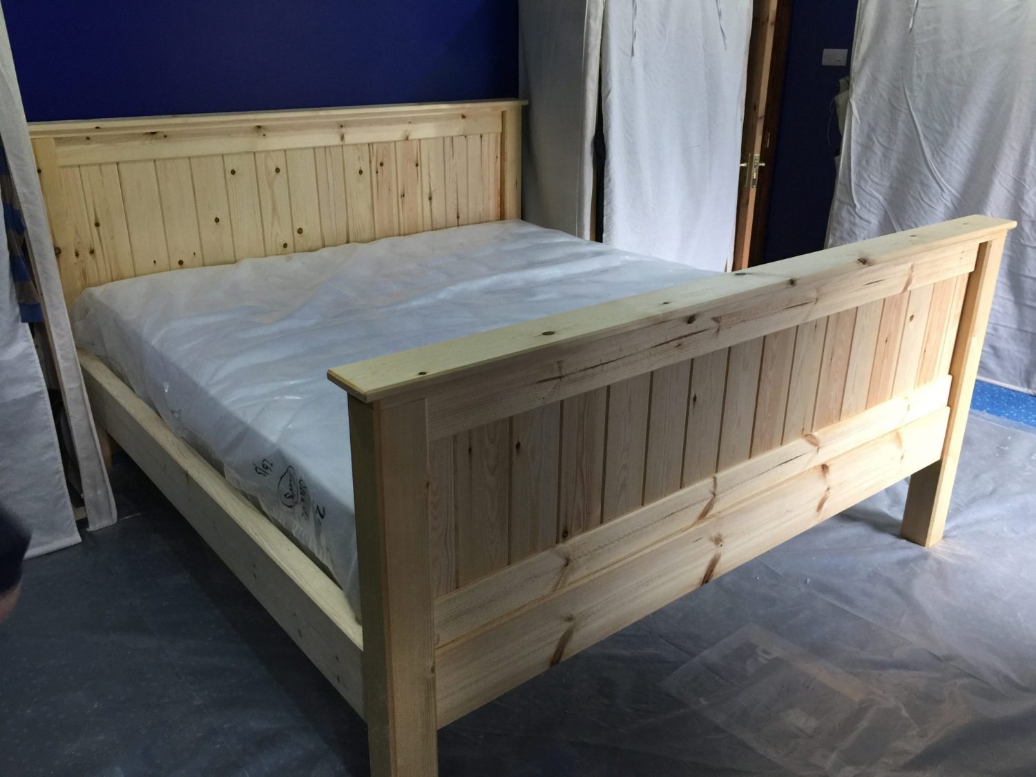 The finished Pine Bed