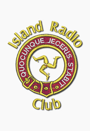 GT8IOM Island Radio Club Embroidery