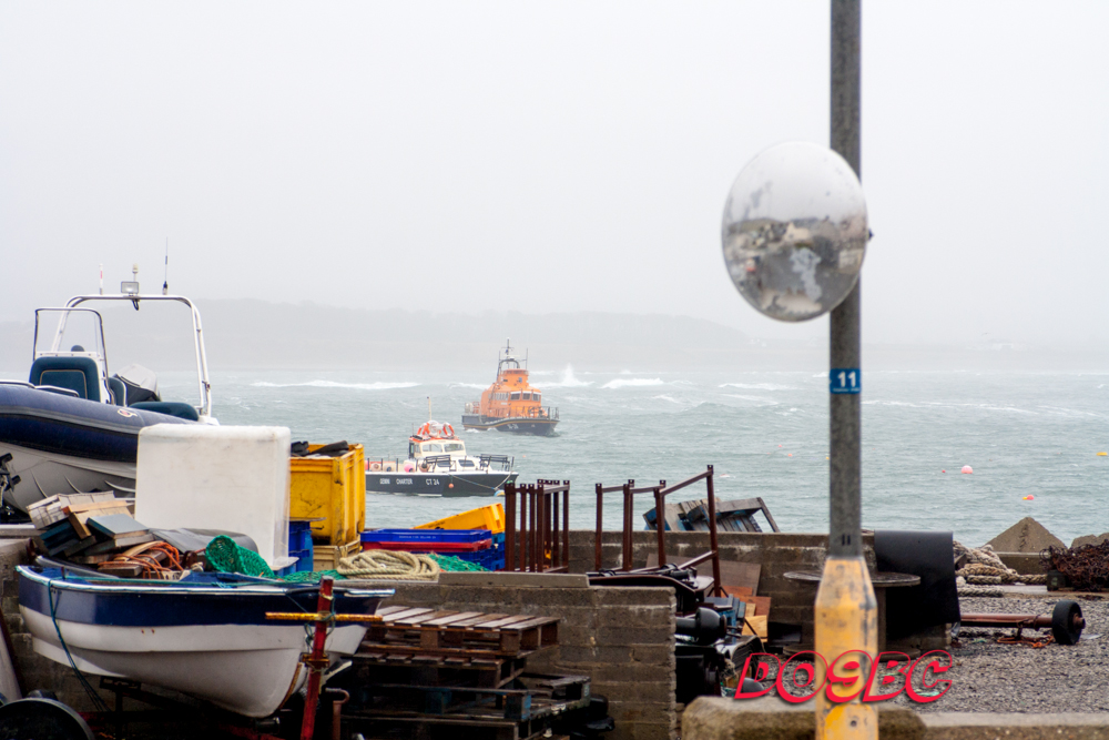 Lifeboat at Port St. Mary Harbor