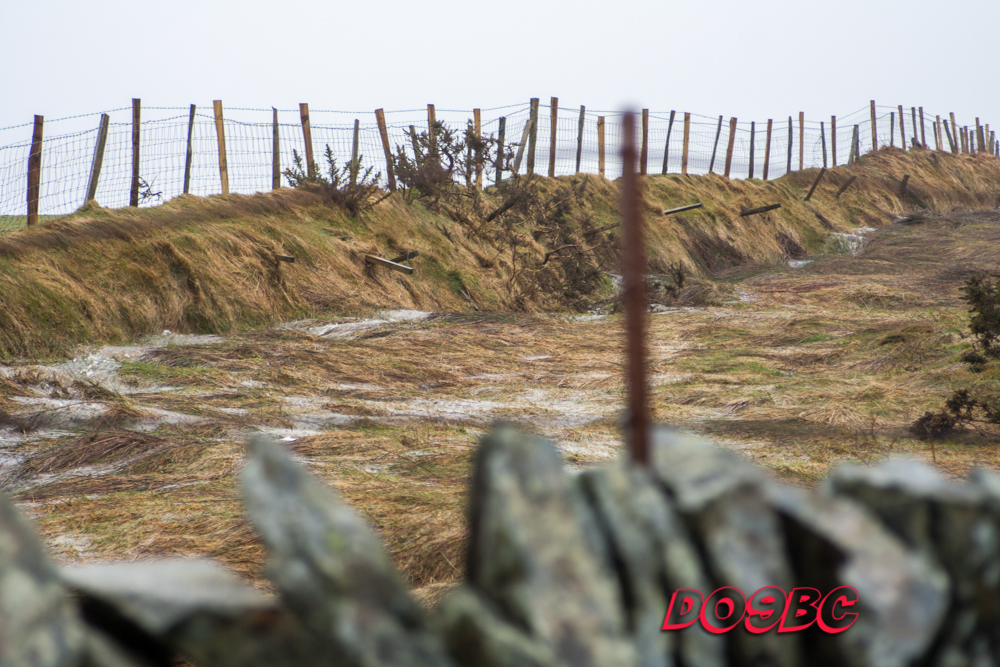 Water flowing off Snaefell