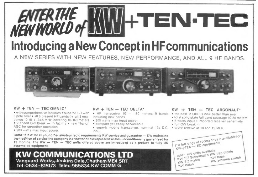 Advert in Radio and Electronics World (1981-10)