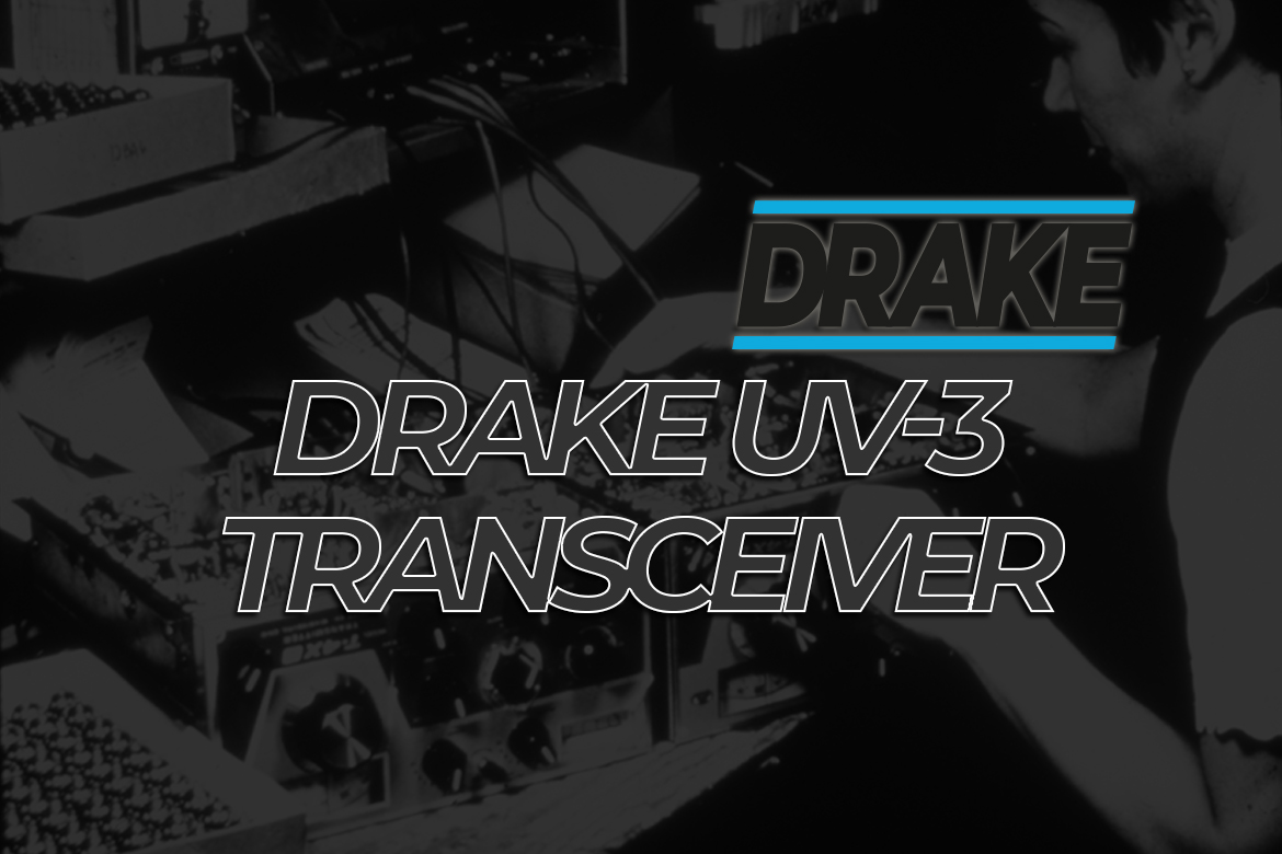 Drake UV-3 Transceiver Banner Image