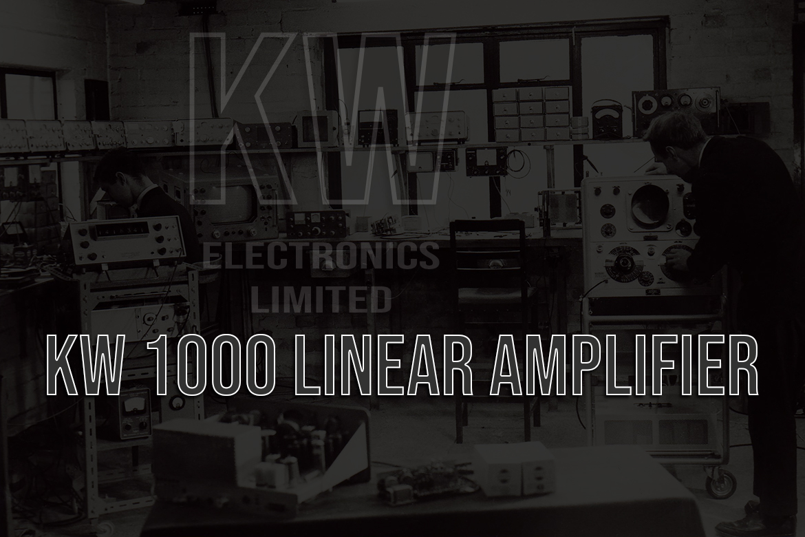 KW 1000 Linear Amplifier Banner Image