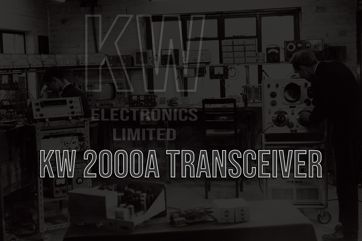 KW 2000A Transceiver Banner Image