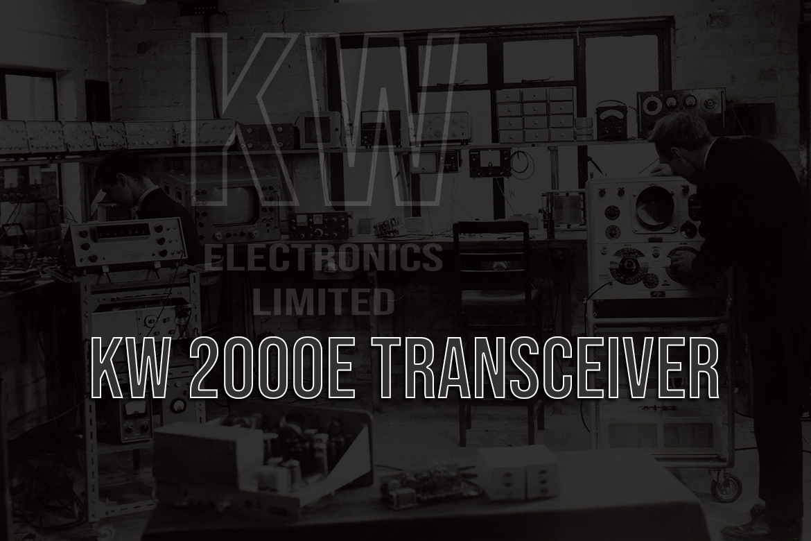 KW 2000E Transceiver Banner Image