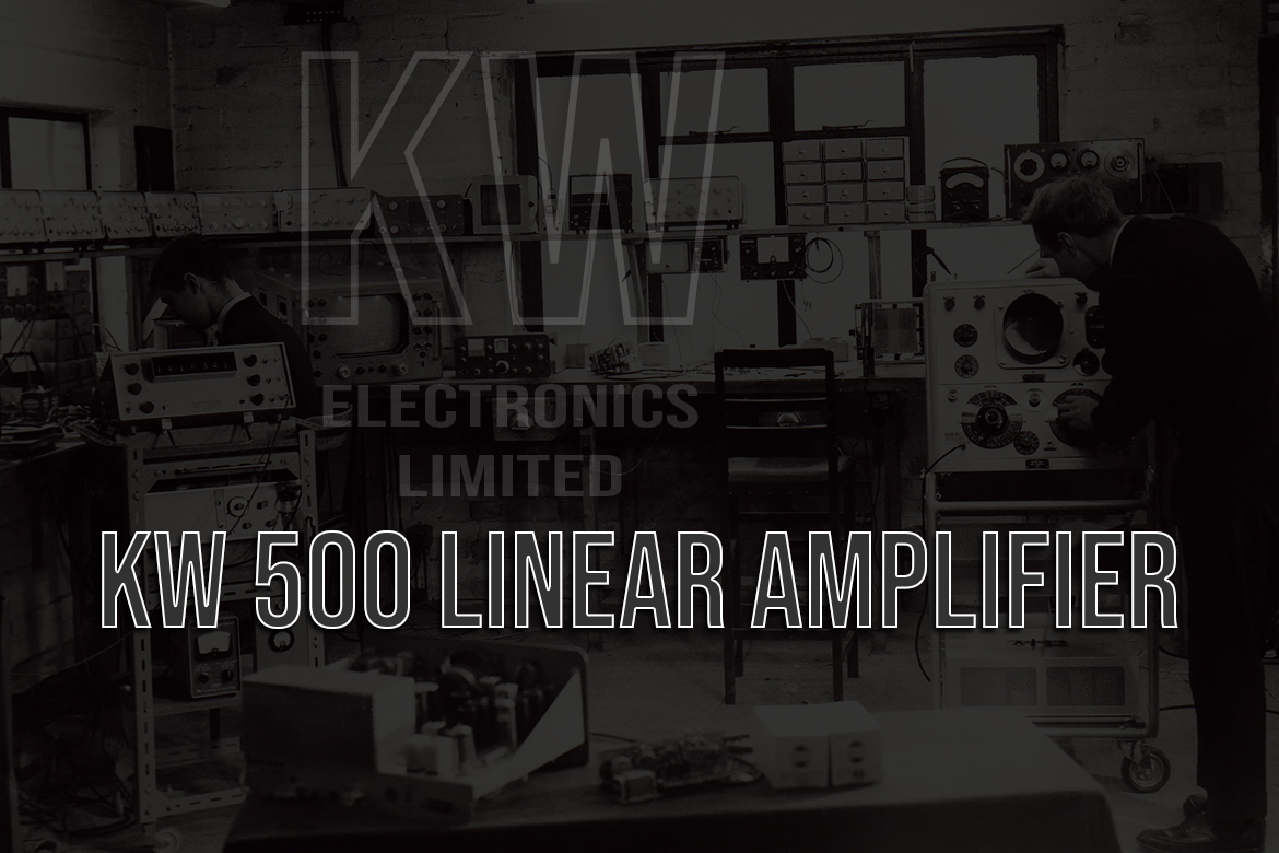 KW 500 Linear Amplifier Image Banner
