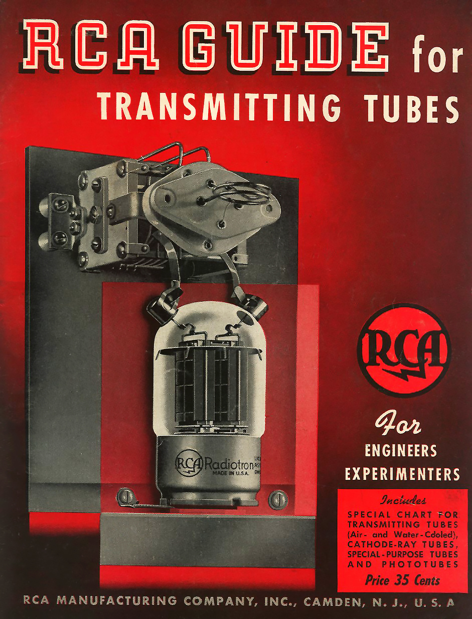 RCA Guide for Transmitting Tubes (1942)