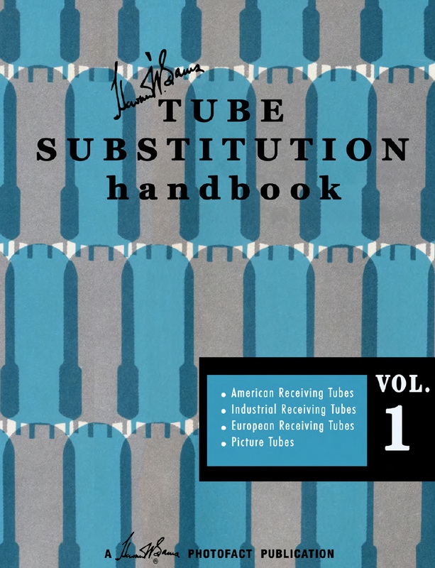 SAMS Tube Substitution Handbook Volume 1 Cover