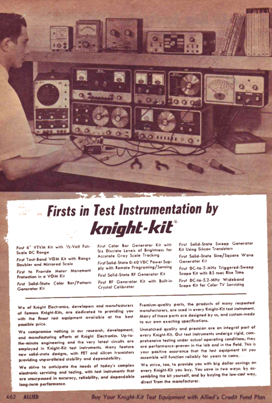 Knight Kit Test Instruments (1968)