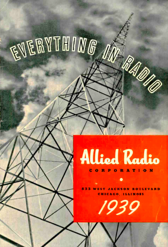 Allied Electronics Catalogue (1939)