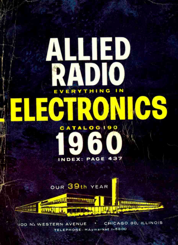 Allied Electronics Catalogue (1960)