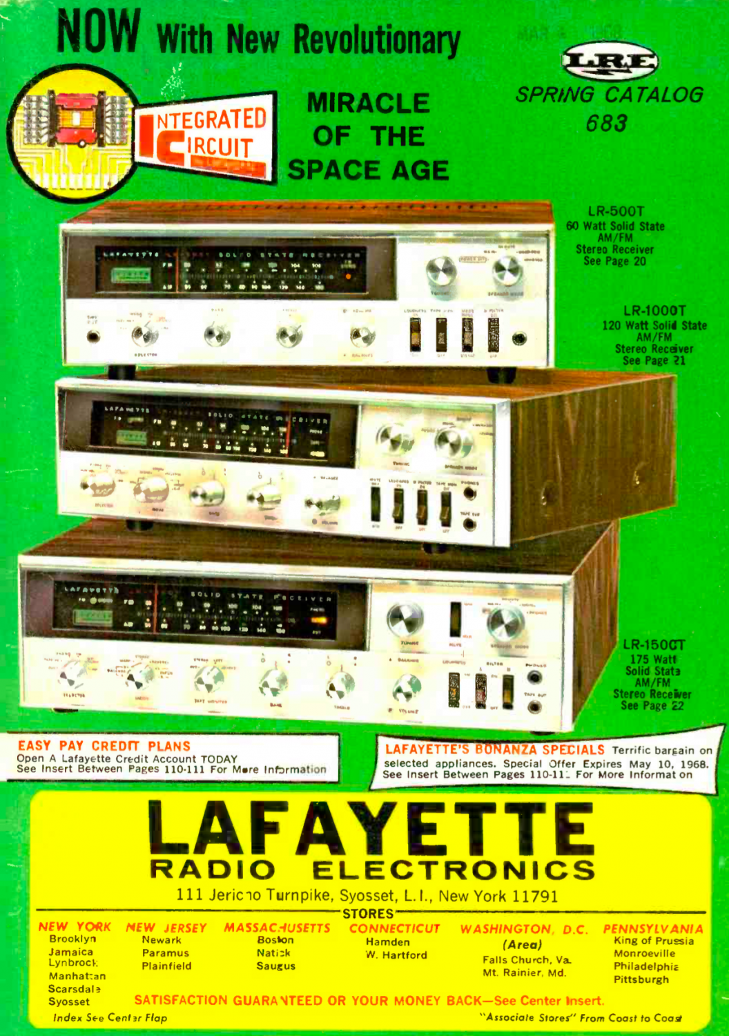 Lafayette Radio Electronics Catalogue (1968-Spring)