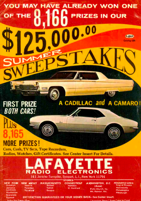 Lafayette Radio Electronics Catalogue (1968-Summer)