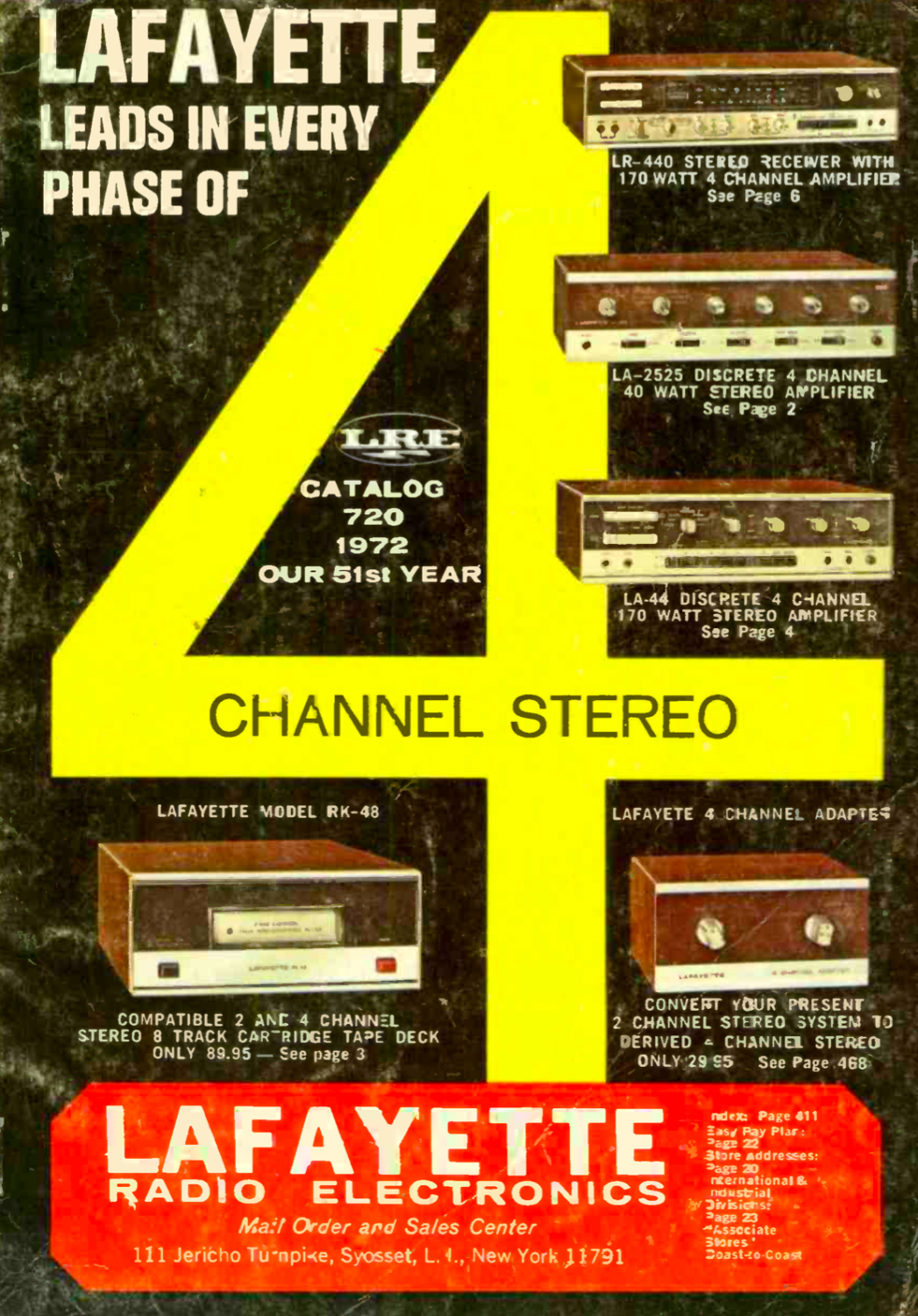 Lafayette Radio Electronics Catalogue (1972)