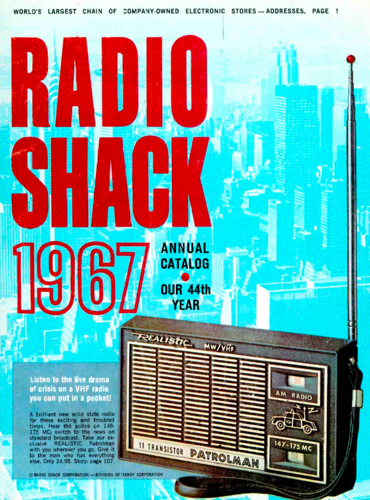Radio Shack Catalogue (1967)
