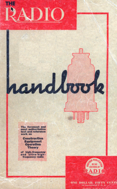 The Radio Handbook by the Editors of 'The Radio' (5th Edition)