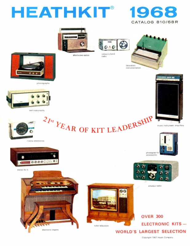 Heathkit Catalogue (1968) Number 810-68R