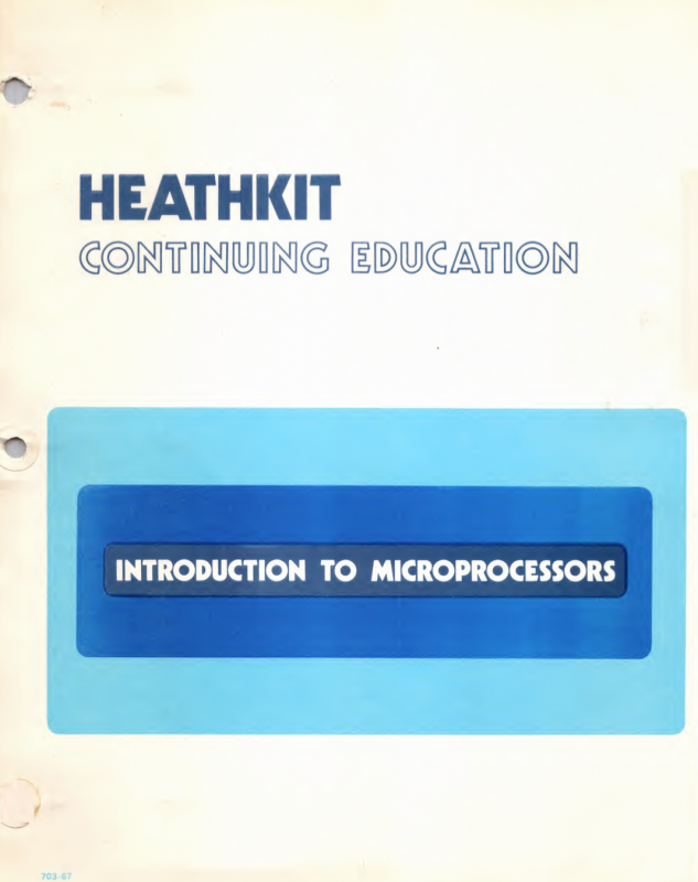 Heathkit EC-6800 - Introduction to Microprocessors (1980)
