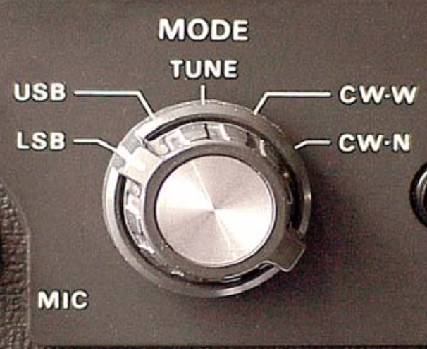 Yaesu FT-101ZD Mark 0 Mode Knob