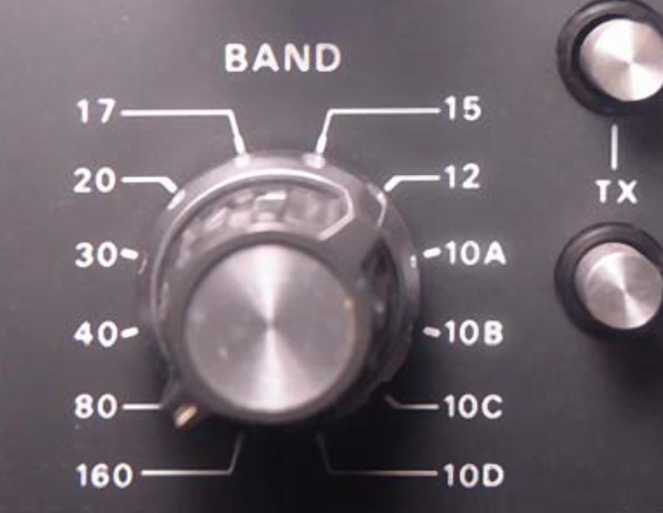 Yaesu FT-101ZD Mark 2 Band Selection Knob