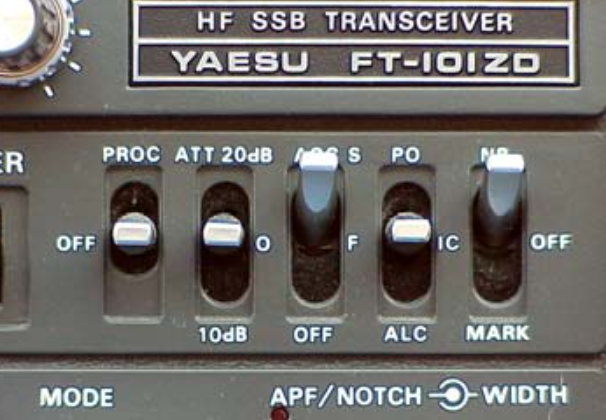 Yaesu FT-101ZD Mark 3 Switchboard